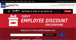 Desktop Screenshot of chevroletofgadsden.com